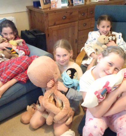 At home with the boarders