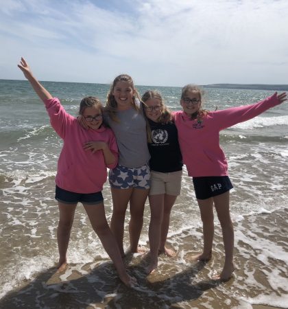 By the seaside