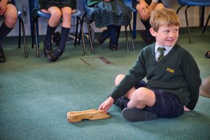 Boy with WW1 Game