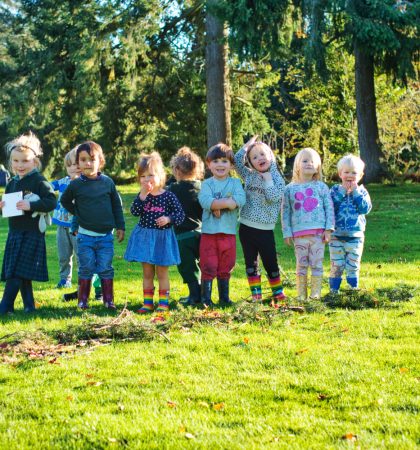 Children outside