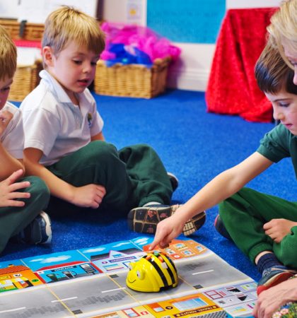 Pupil and Robotic Beebot