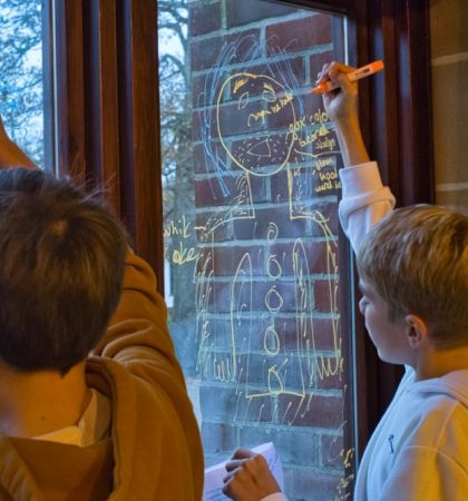 Pupils Drawing Middle English