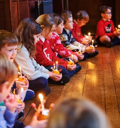 Christingle Service with pupils