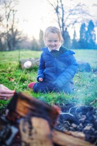 Toasting Marshmallows by the Fire
