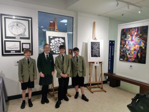 Prep School's Art Exhibition Team