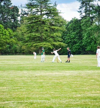 Cricket vs Salisbury Independent School Bowling