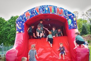FOSM Family Festival inflatables