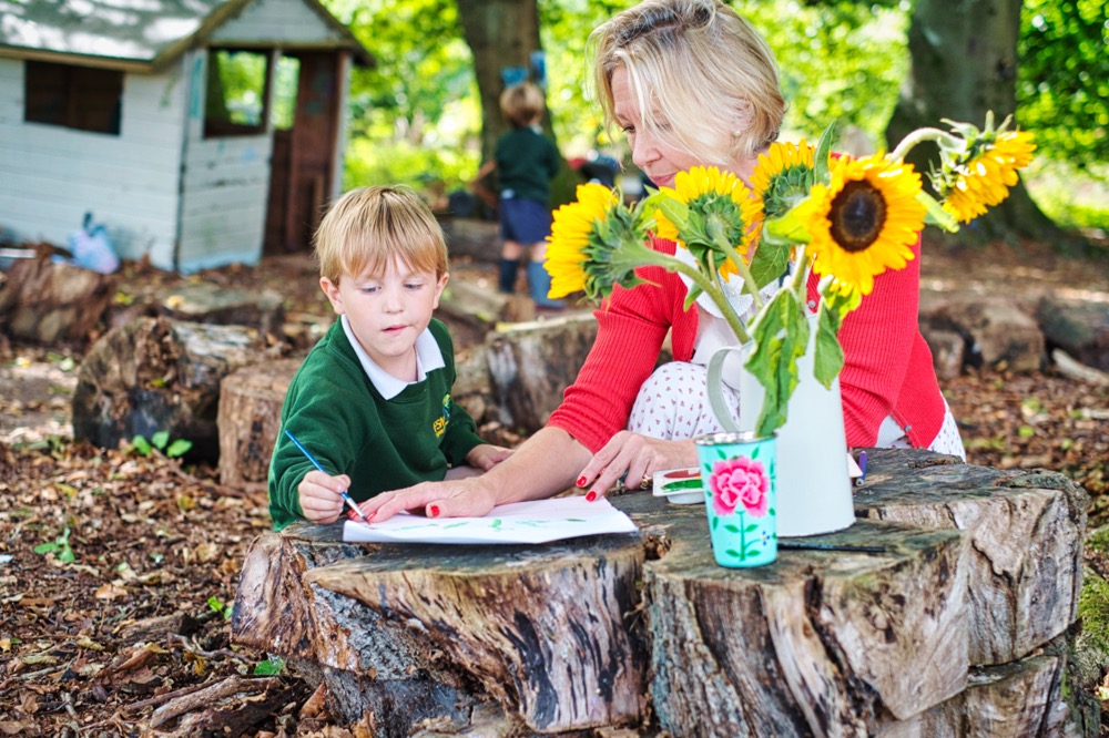 Reception Painting Sunflower