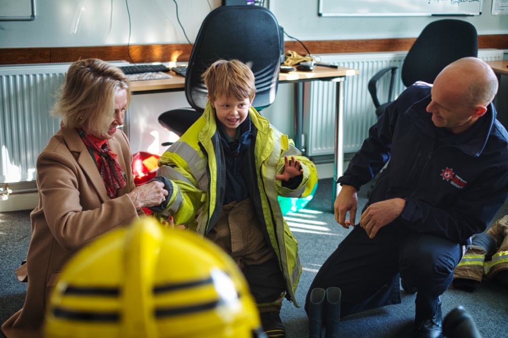 Reception Fire Station Trip 