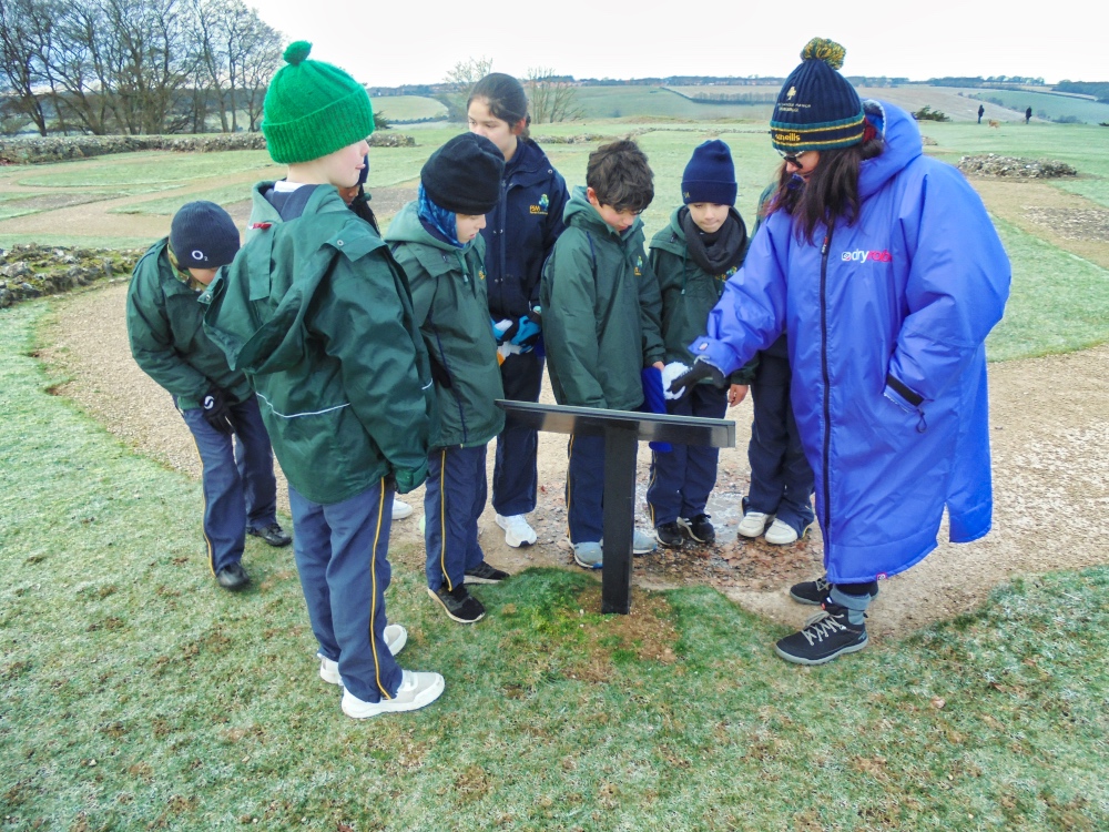 Old Sarum Salisbury Year 5 Trip