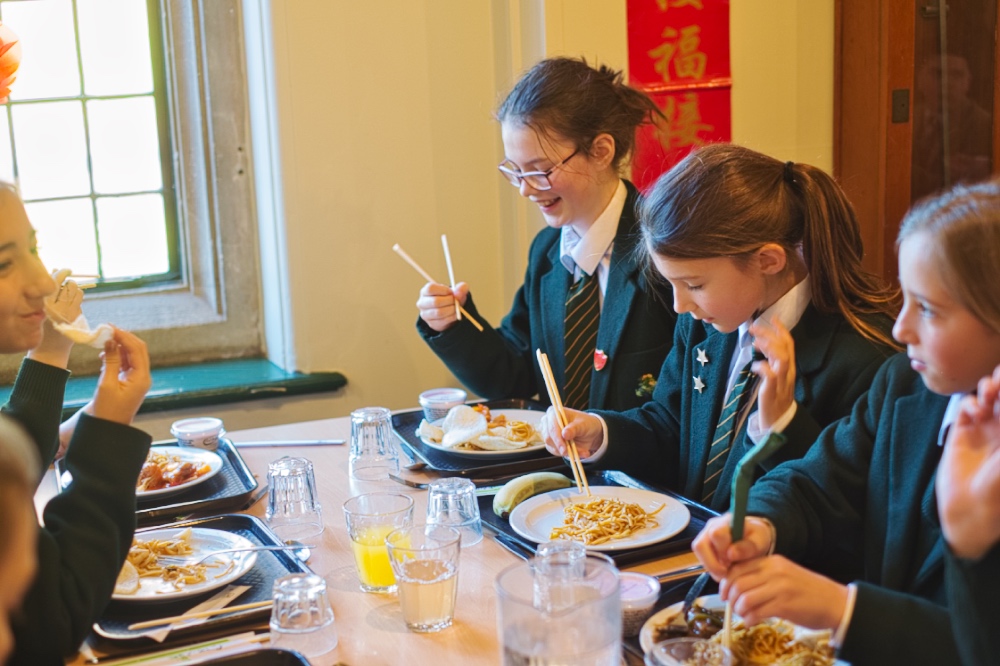 Chinese New Year Chopstick Practice