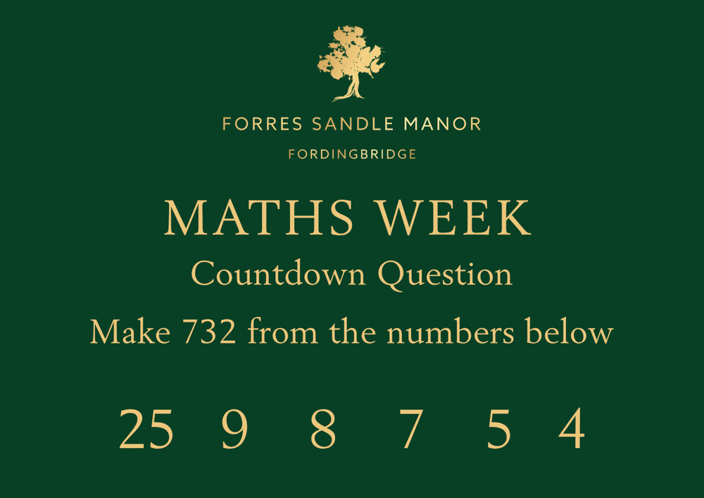 Maths Week Challenge