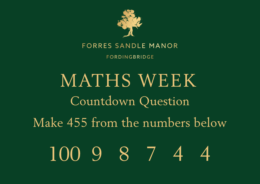 Maths Week Challenge
