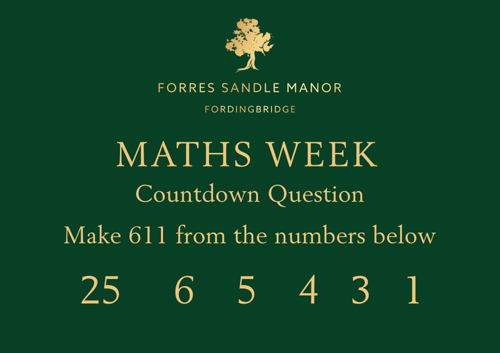 Maths Week Challenge Wednesday