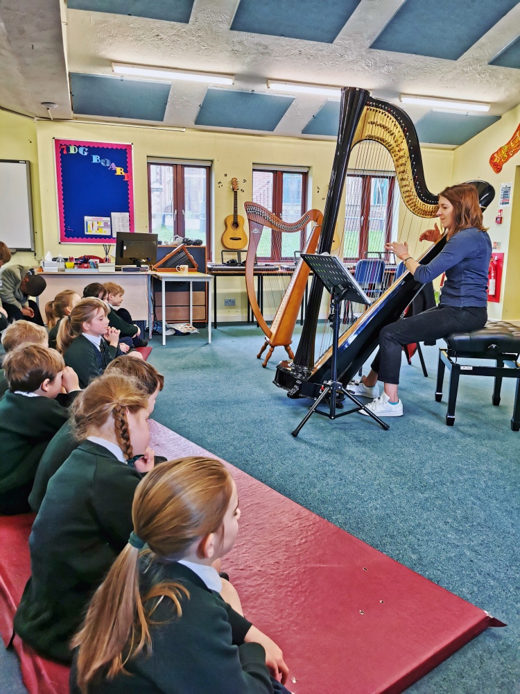 Harp Workshop Audience