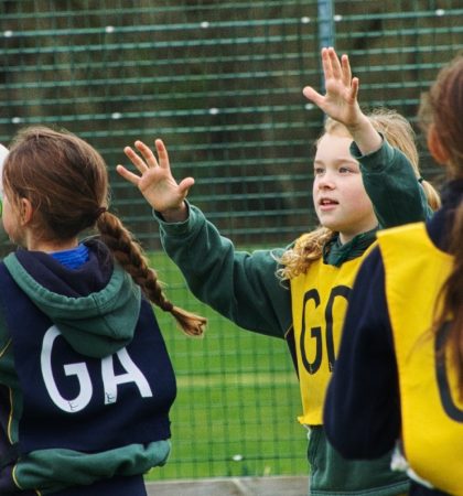 Inter-house matches Netball