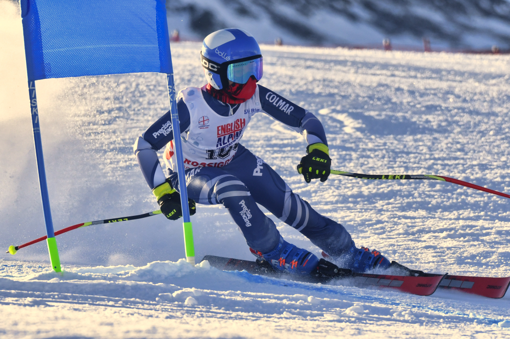 Samuel skiing Italy 2