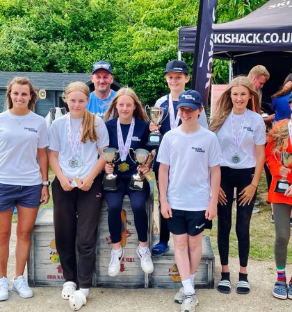 Skiing Success Samuel Trophy