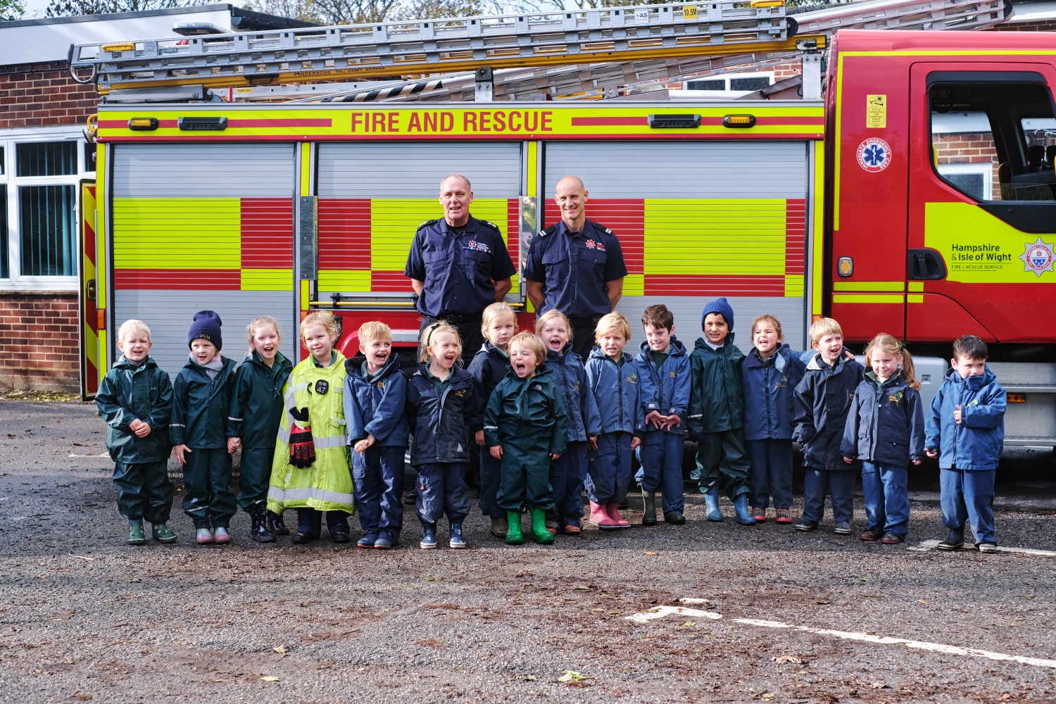 Fordingbridge Fire Station Reception Visit