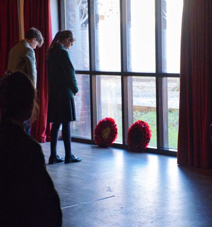 Remembrance Service 2023 Laying Wreath
