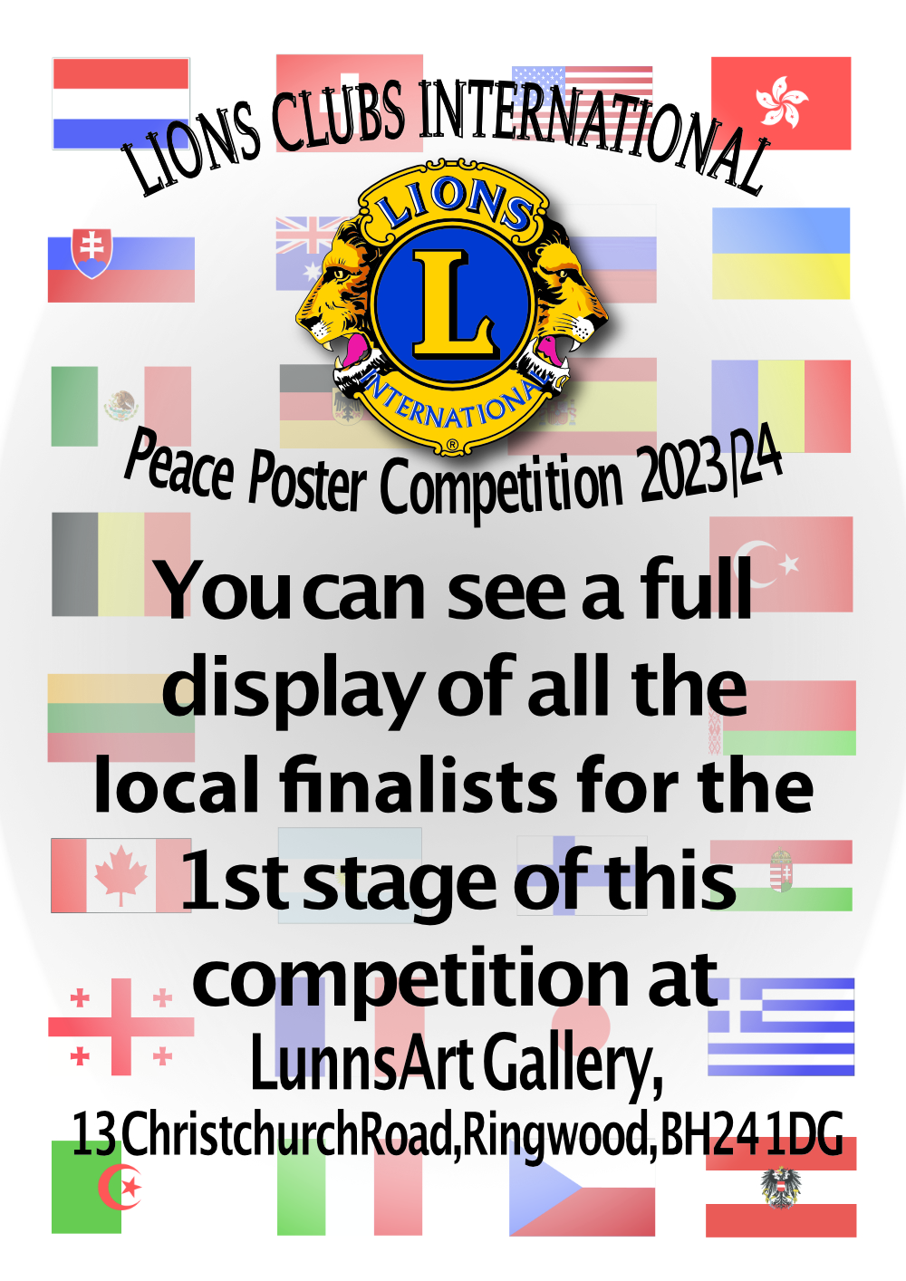 A4 Hand Flyer P Poster 23-24 V1