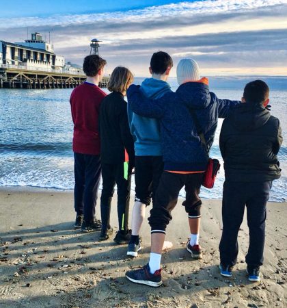 Boarders at the Beach Rock Reef Trip