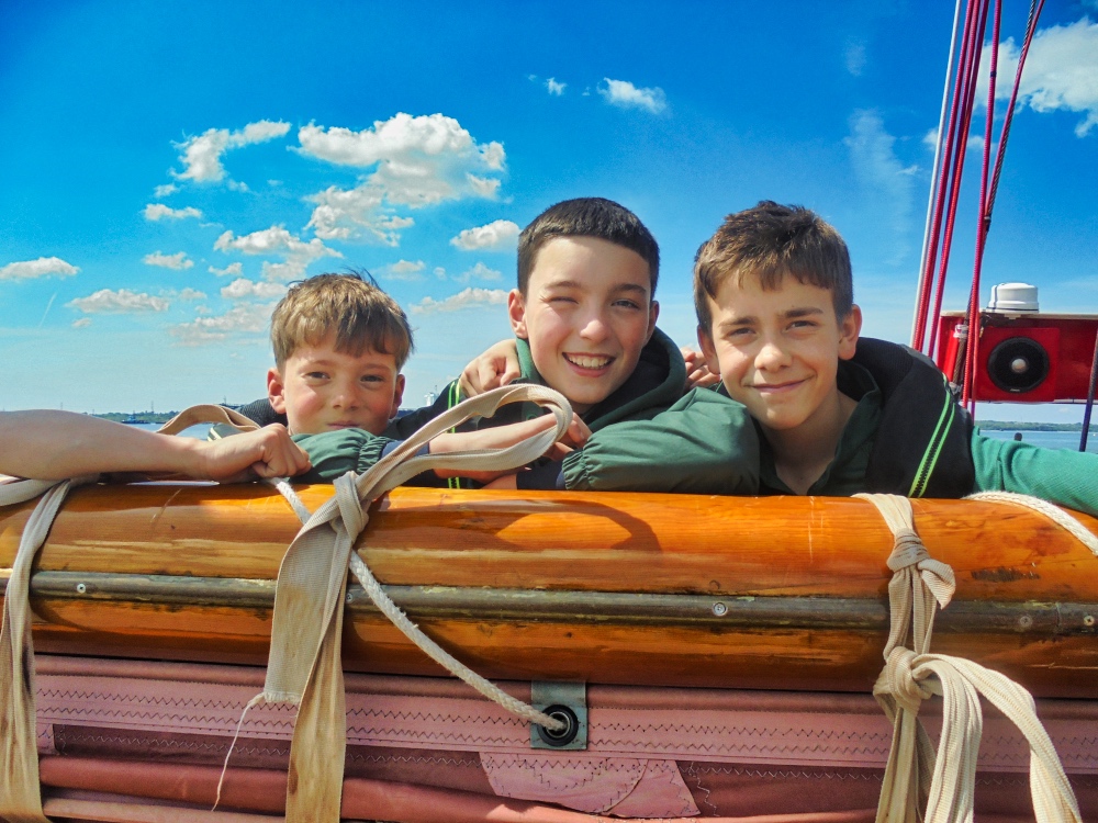 Year 7 Jolie Brise Adventure Group