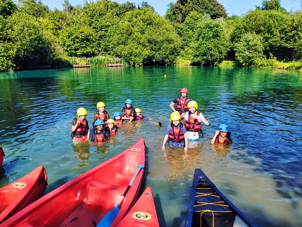 Year 5s and 6s Canoeing PGL