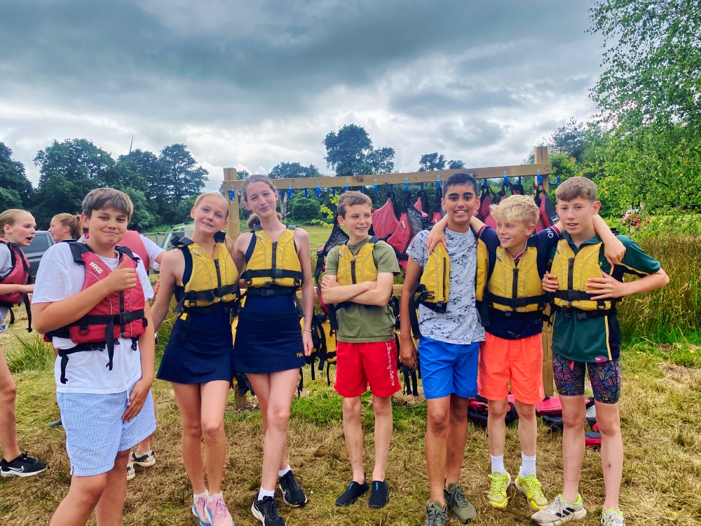 Year 9 Senior School Team Building Group