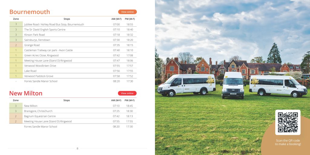 FSM Transport Guide Bus Routes 2026-27 further routes